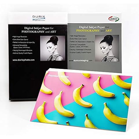 DURICO Premium Matte 230gsm Digital Inkjet Photo Paper (8.5" x 11", 50 sheets) Cover