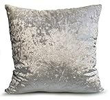 Photo Gallery grandi cuscini in velluto tinta unita con federe, 50 x 50 cm o 43 x 43 cm, poliestere, cream, 23"x23" filled cushion Photo Gallery grandi cuscini in velluto tinta unita con federe, 50 x 50 cm o 43 x 43 cm, poliestere, cream, 23"x23" filled cushion