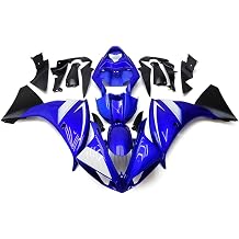 Gloss Blue Fairings Fairing Kit for Yamaha YZF1000 R1 2009 2010 2011 Injection ABS Plastic Body Kit Bodywork Bodyframe