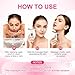 Soutuugurs Facial Beauty Massager Device，3 Mode Multifunctional 7 Color Electric Face & Neck Beauty Massager Tool, Portable Face Sculpting Wand