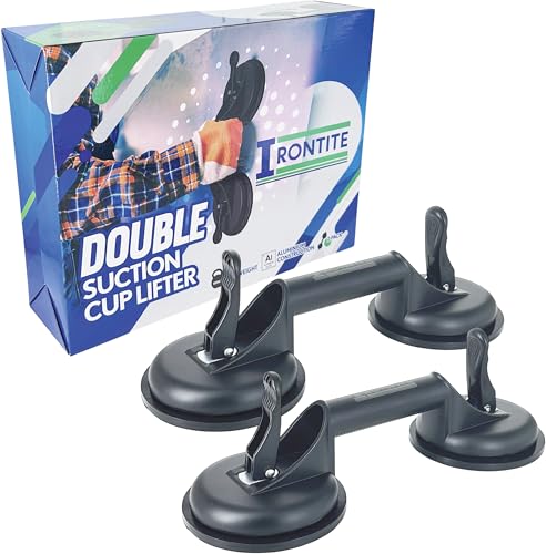 IRONTITE Dual Aluminium Suction Cups, 12cm