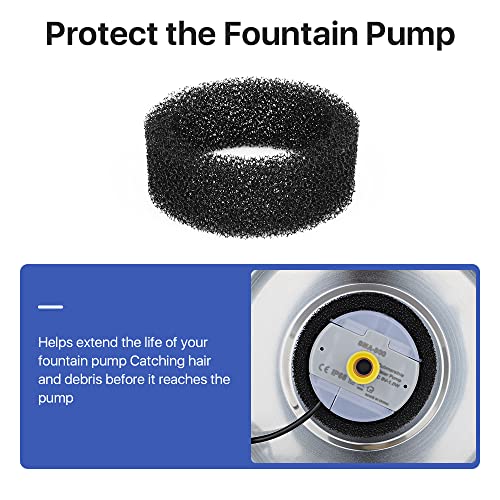 Filtros para fuente de agua para gatos 8 unidades miniatura 4