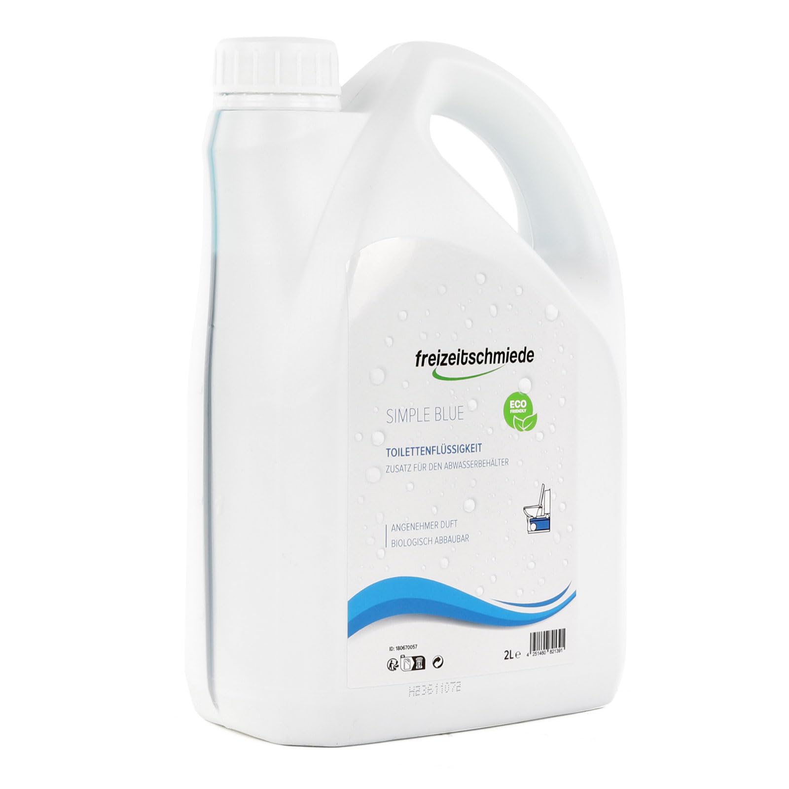 Set Toiletten Zusatz Simple Blue + Rinse je 4L Sanitärflüssigkeit für Campingtoilette inkl. All Soft Toilettenpapier