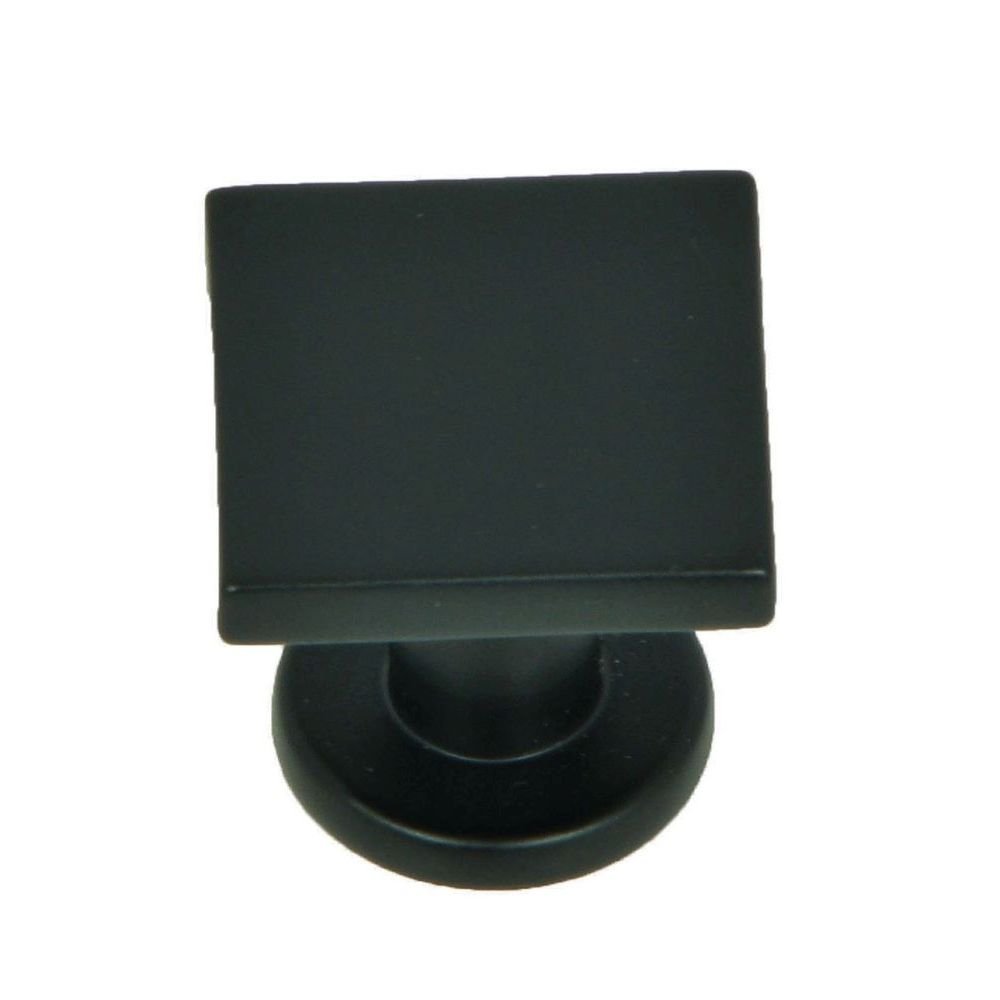 Stone Mill Hardware The Matte Black SoHo Cabinet Knob