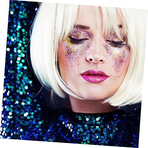 FOMIYES 8 Pçs Decoração De Lantejoulas Glitter Glitter Em Pó Corpo Glitter Em Pó Lantejoulas Brilho