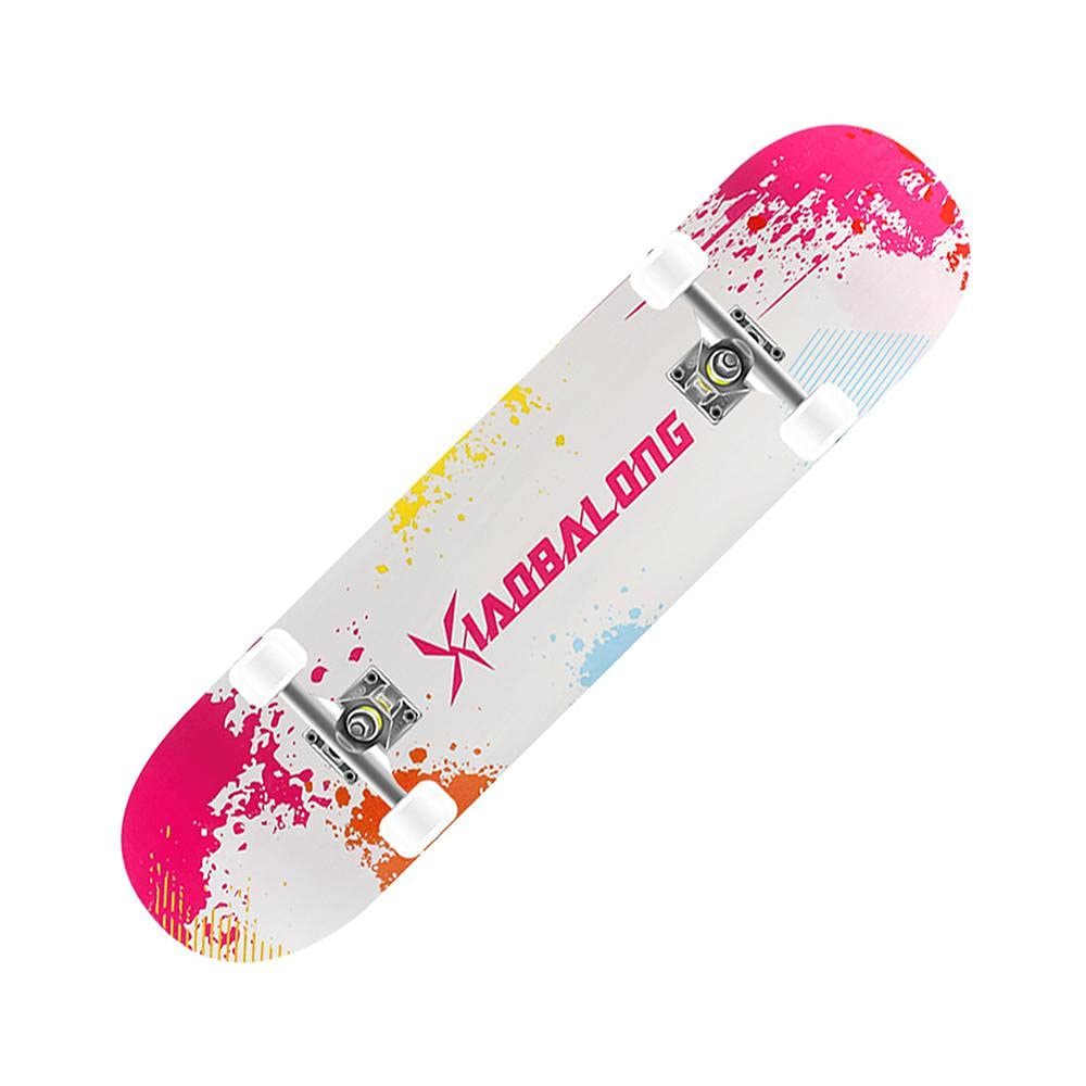 31 "Skateboards pour Filles, Adultes, débutants et Adolescents, Skateboard Complet 8 Plis Maple ConcAVE Cruiser.