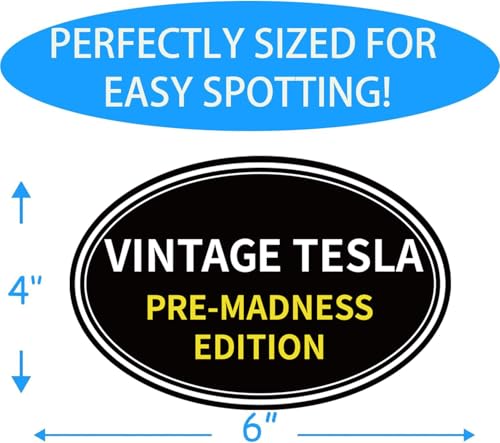 Image of 2 Pack Anti Elon Vintage Pre Madness Edition Magnet - Vinyl Coat of Arms Auto Bumper Magnet