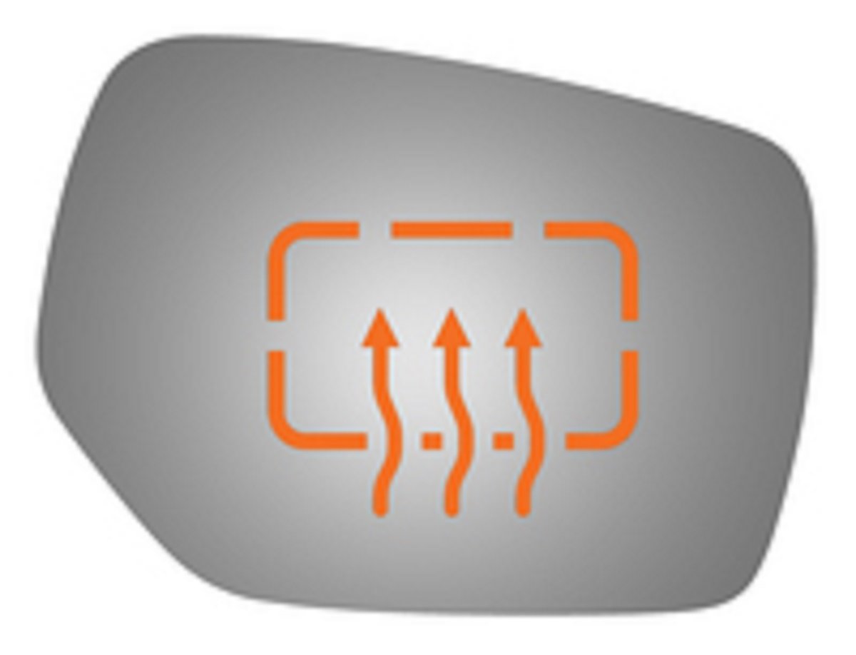 84935H Right Passenger Side Heated Mirror Glass Replacement For 2013-2021 Subaru Impreza XV Crosstrek WRX STI GLASS ONLY WITHOUT BACKING PLATE