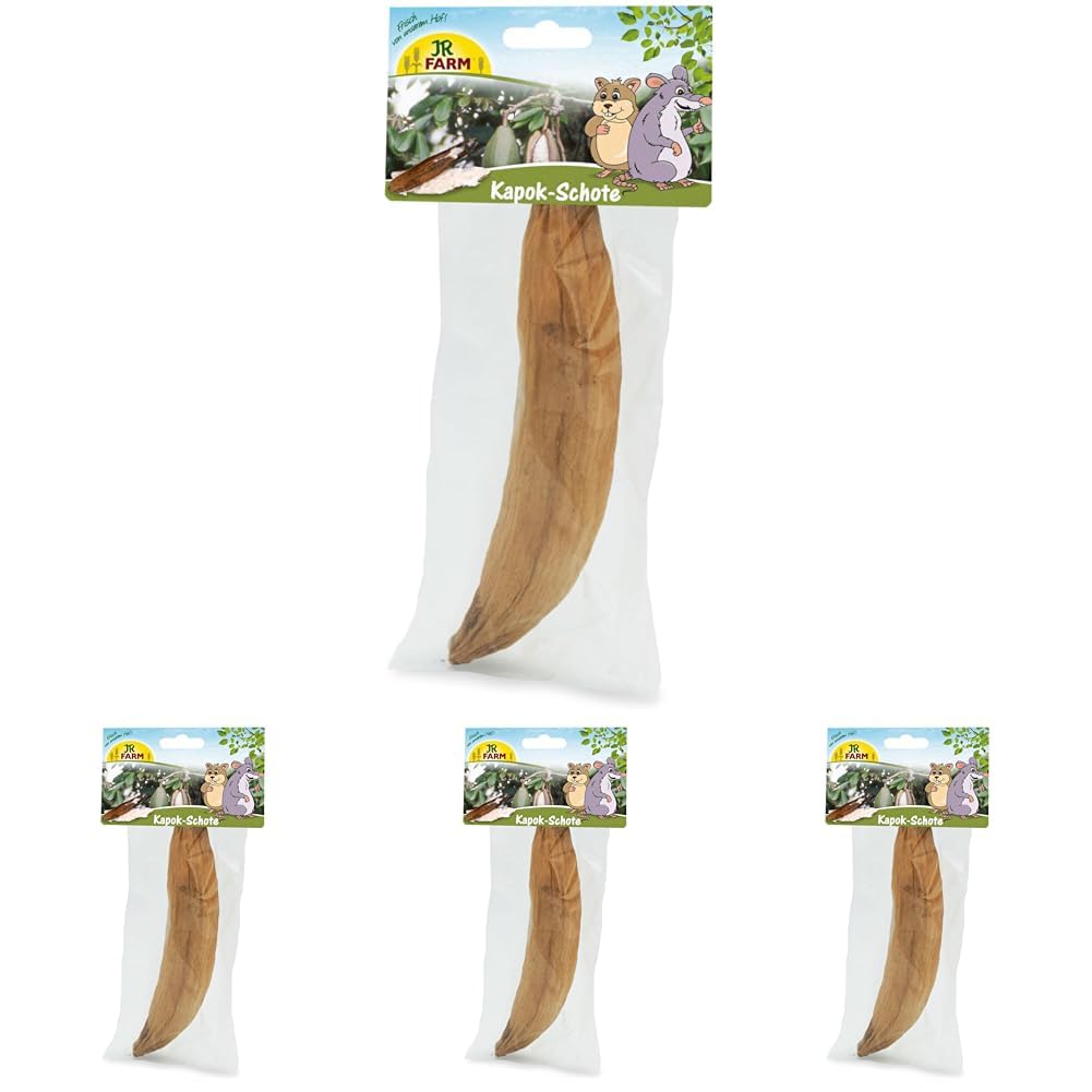 JR FARM Kapok-Schote 1 Stück (Packung mit 4)