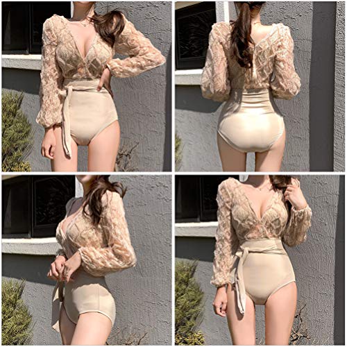 BESPORTBLE Traje de banho peça única roupa de banho sexy para mulheres