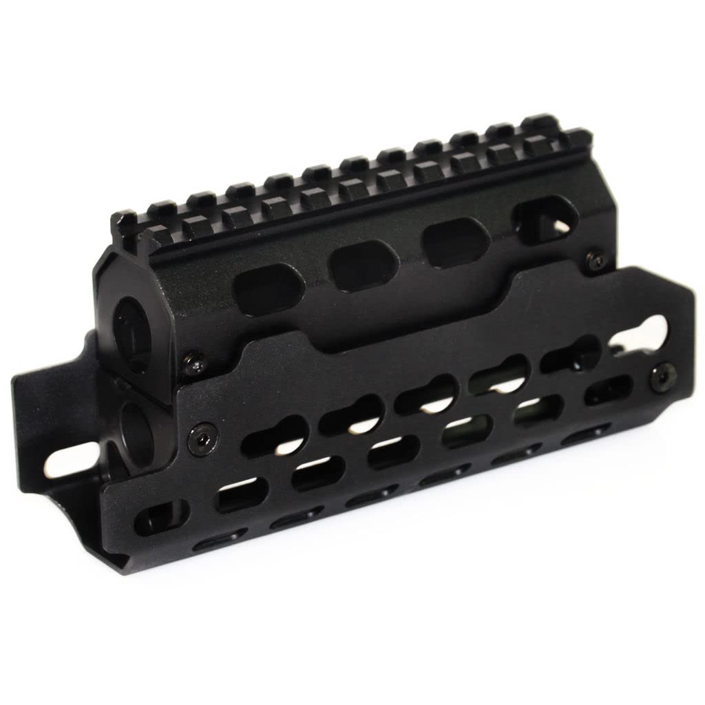 Buy Airsoft CYMA Aluminium KeyMod Handguard Rail System For AK74U