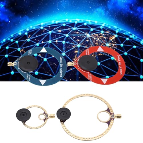 Antena mini loop portátil juego de 4 piezas multifunción para radio AM 7