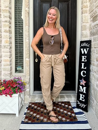  GRECERELLE Women's Lightweight Cargo Pants for Outdoor Activities