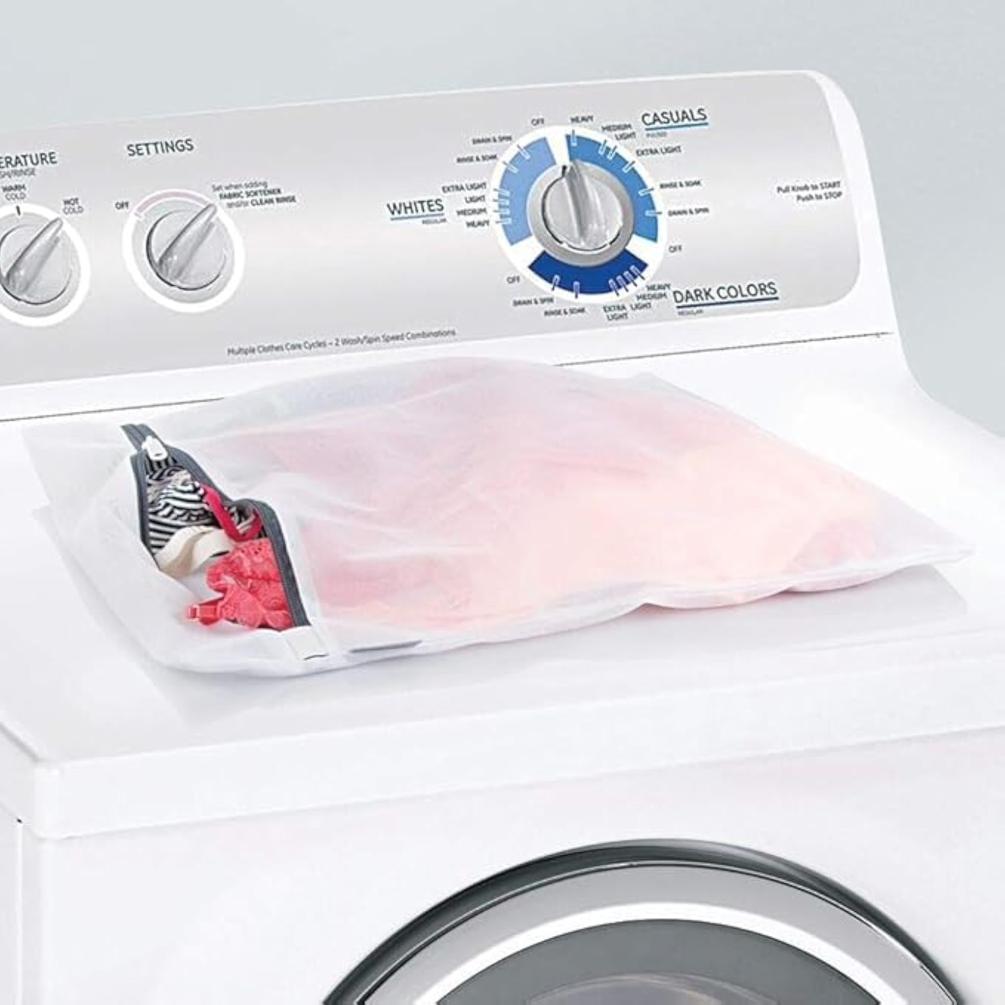 Medium Laundry Mesh Wash Bag Combo Pack of 2
