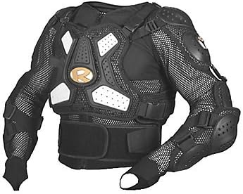 Rockgardn Flak Jacket, black - S/M (5 segment backplate)