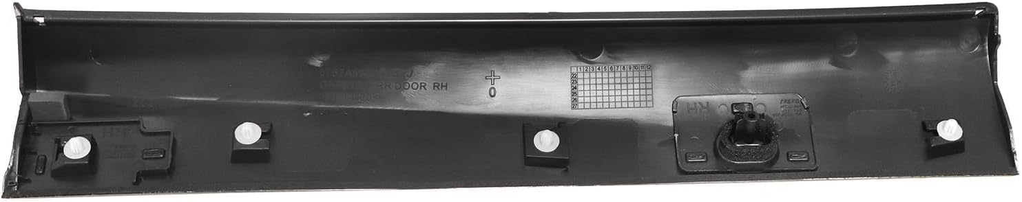 SecosAutoparts Lower Passenger Door Trim Molding Rear Right Compatible with Mitsubishi Outlander PHEV 2022 2023 2024 Replace# 5757A602