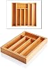 Deconox 7 Division Bamboo Spoon Holder Antibacterial Drawer Inside Organizer