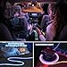 Light Up Charging Cable 66W USB C 3 in 1 Charger Cable RGB LED Light Up Glowing Light Up Charging Cable iPhone Cord 4 FT Multi Cable with Light for iPhone 16/15/14/13/12Series/iPad Pro/Samsung/Pixel