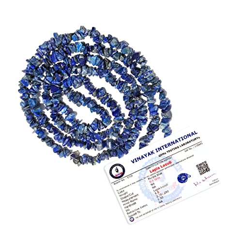 Image of Reiki Crystal Products Certified Natural Crystal Stone Chip Mala Necklace Collection for Men & Women, Reiki Energized Gemstone Jewellery for Meditation, Yoga, Spiritual Styling & Everyday Wear, Multiple Stone Variants