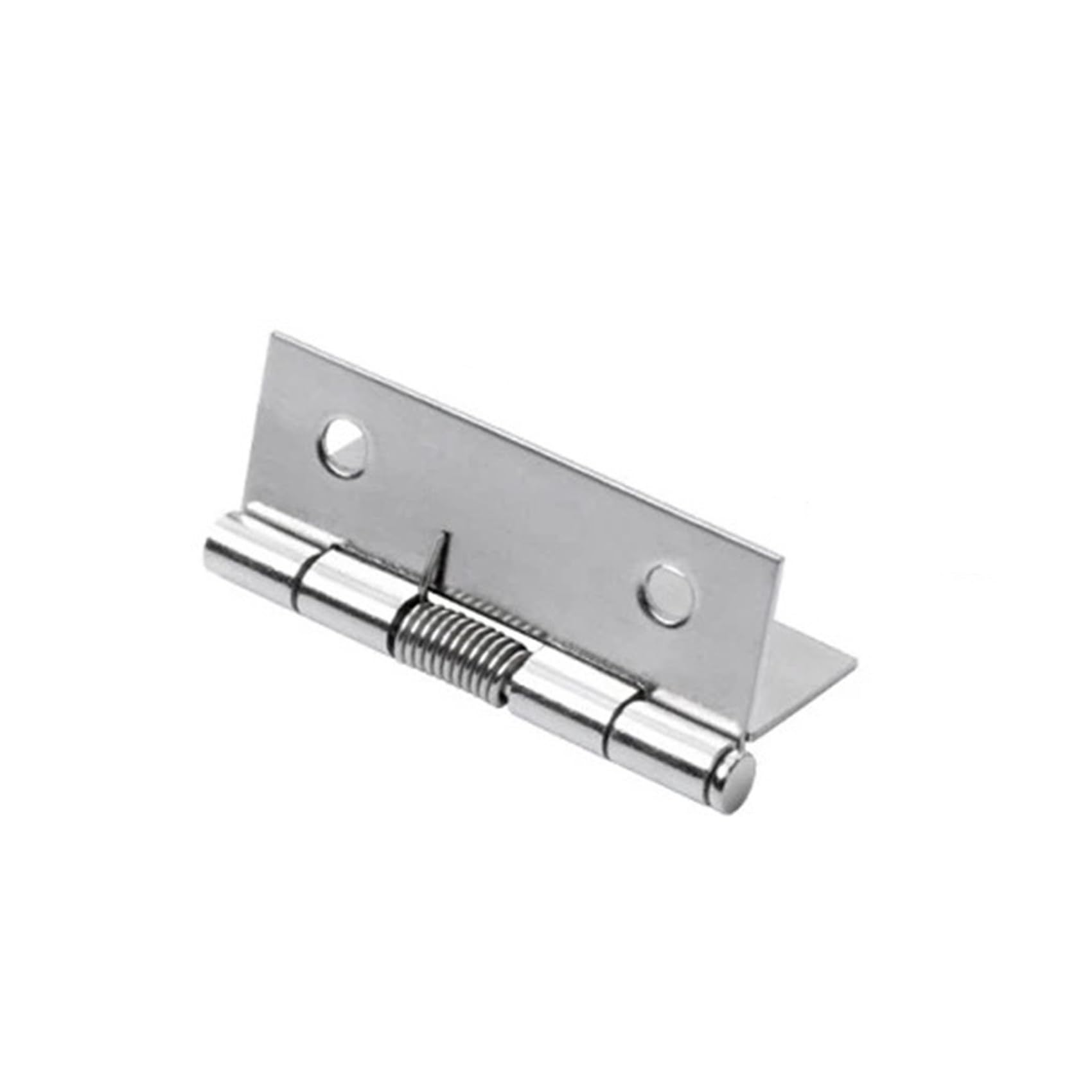 Wsqhao One Color 6Pcs Self Closing Spring Hinges Stainless Steel Hinge With Screws Diy Hardware For Door Cabinet For Doors(3 Inch)