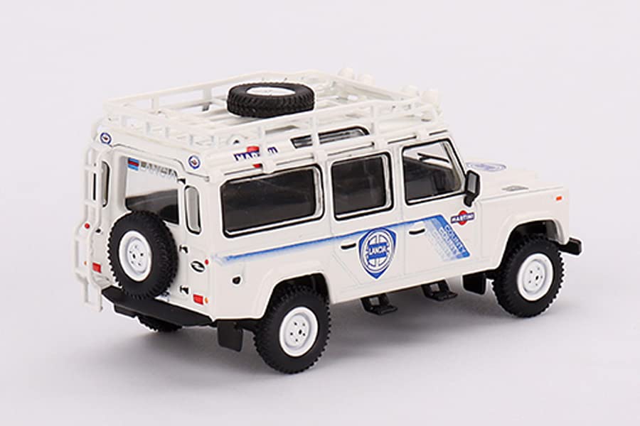 Mini GT 1/64 - Land Rover Defender 110 Martini Racing miniatura 2