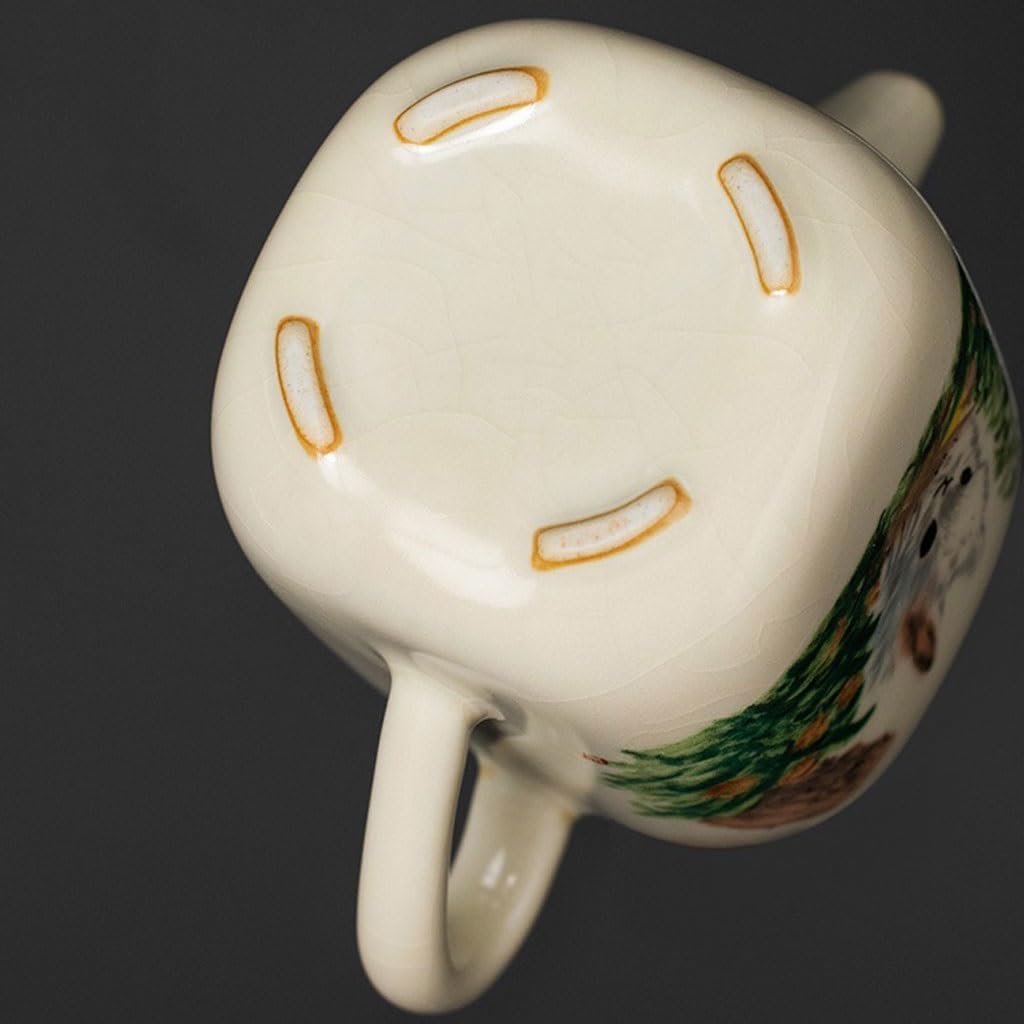 Ceramic Teapot Kung Fu Tea Set 180ML Household Tea Kettle Exquisite Tea Brewing Pot Single Pot Tea Pot Ceramic