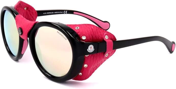 Amazon.com: Sunglasses Moncler ML 0046 Injected Sung 01C