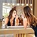 halumao Vanity Makeup Mirror with Lights, Light Up Mirror with Smart Touch 3 Colors Dimmable, Memory Function