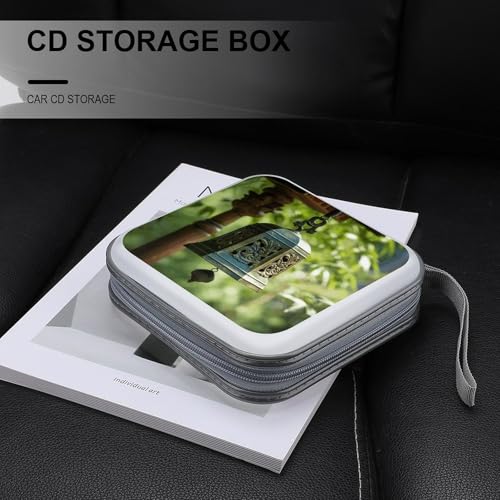 Étui à CD en plastique rigide pour 40 DVD noir de voyage - 5