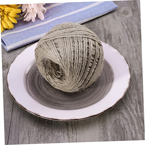 Cuerda de yute sin enredos para asegurar etiquetas y decoración 6
