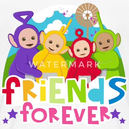 Spreadshirt Teletubbies Friends Forever Cute Friendship Design Kid's T-Shirt2
