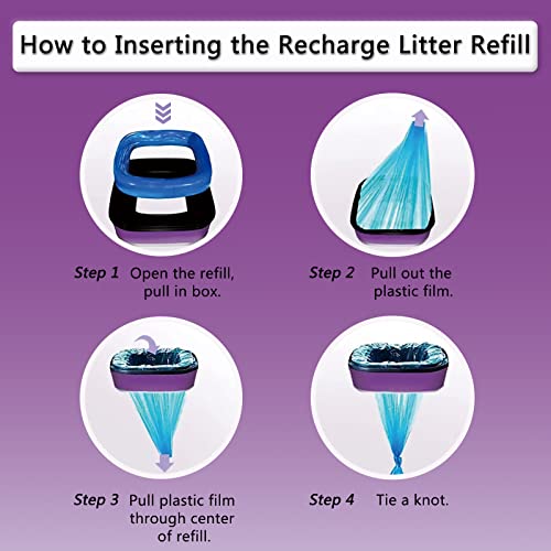 Cat Litter Refills Bag Compatible With Your Standard And Plus Genie Litter Disposal Refill Cartridge (Not Include Cartidge,10 Pack) #TOP4