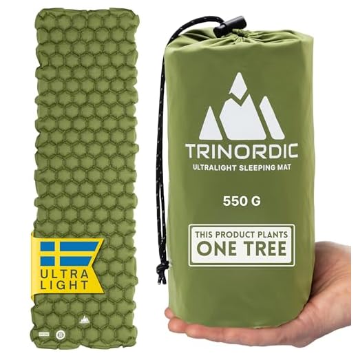 TRINORDIC Ultralight Inflatable Camping Mat