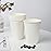 YEEHAW 12 oz 500 Pack Disposable Paper Coffee Cups, Bulk White Hot to Go Cups for Hot Coffee, Hot Liquid, Chocolate, Juice, Hot Beverage Drinkings, Ideal for Cafes, Bistros, Office and Family