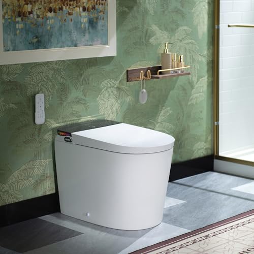 WOODBRIDGE Bidet Smart Toilet with Ultra-quiet&Quick Flush,1000g MaP Flush Score,Foam Shield,ADA...
