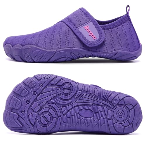 Racqua Kids Water Shoes Girls Boys Quick Dry Shoes Non-Slip Lightweigh Swim Outdoor Shoes(Little Kid/Big Kid)3