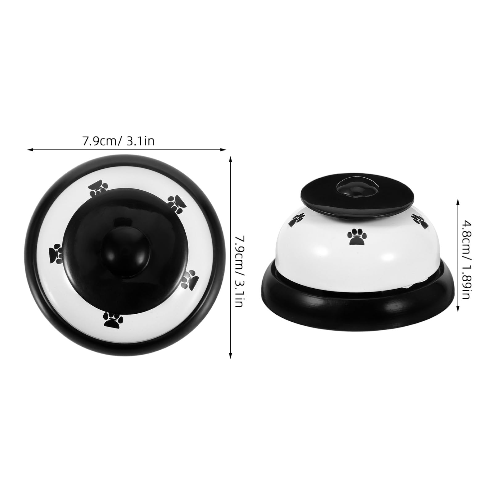 BESPORTBLE Interactive Pet Training Bell for Dogs Cats Loud Sound Communication Durable Material Portable Design for Potty Training Playtime for Puppies Pets