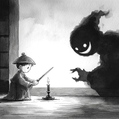 Page de couverture de The Dark Origins of Issun-boshi, the One-Inch Samurai