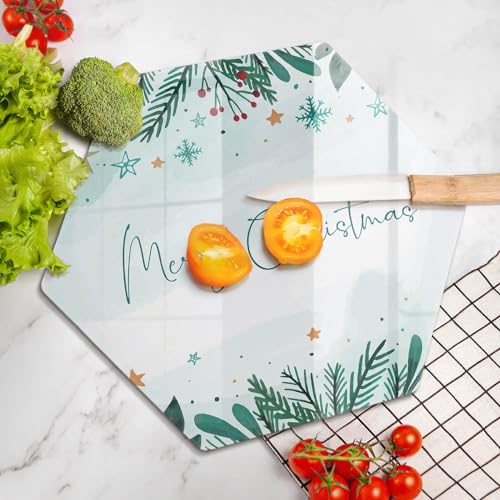 Plaque de cuisson induction Joyeux Noël pour décorer votre cuisine