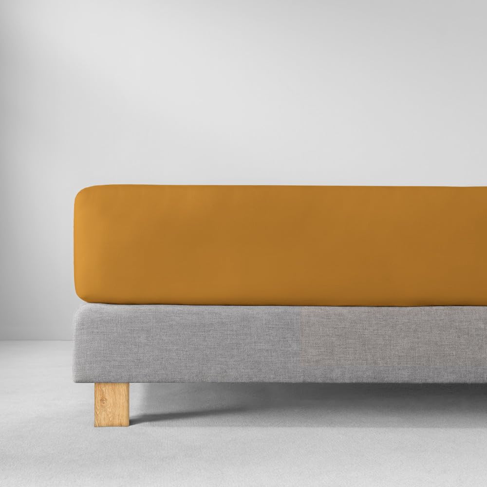 ESTELLA Spannbetttuch Jersey-Stretch | Honig | 150x200 cm