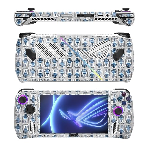 Image of MightySkins Glossy Glitter Skin Compatible with Asus ROG Ally - Galaxy Bots | Protective, Durable High-Gloss Glitter Finish | Easy to Apply