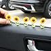 5pcs Sunflowers Car Dashboard Decorations Bobblehead Sunflowers Cars Ornament Cozy Hoome Cozy Home Sunflower Car Decor for Women Sunflower Gifts for Cute Cars Interior Desk Ornaments Gifts