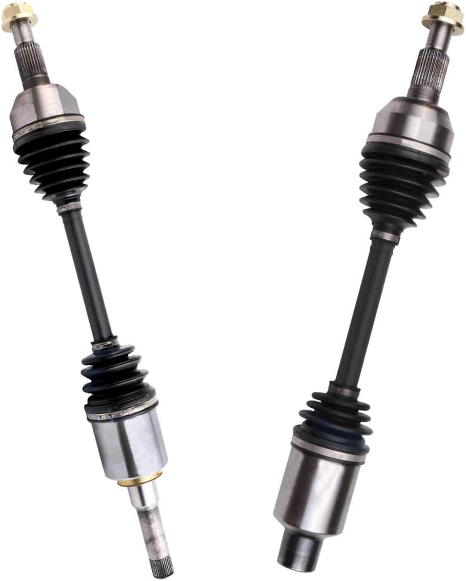 AutoShack Front CV Axle Shaft for Chevrolet & GMC, Equinox 2010-2016 Terrain 2010-2016, FWD AWD L4 2.4L V6 3.0L 3.6L, Left and Right, Pair