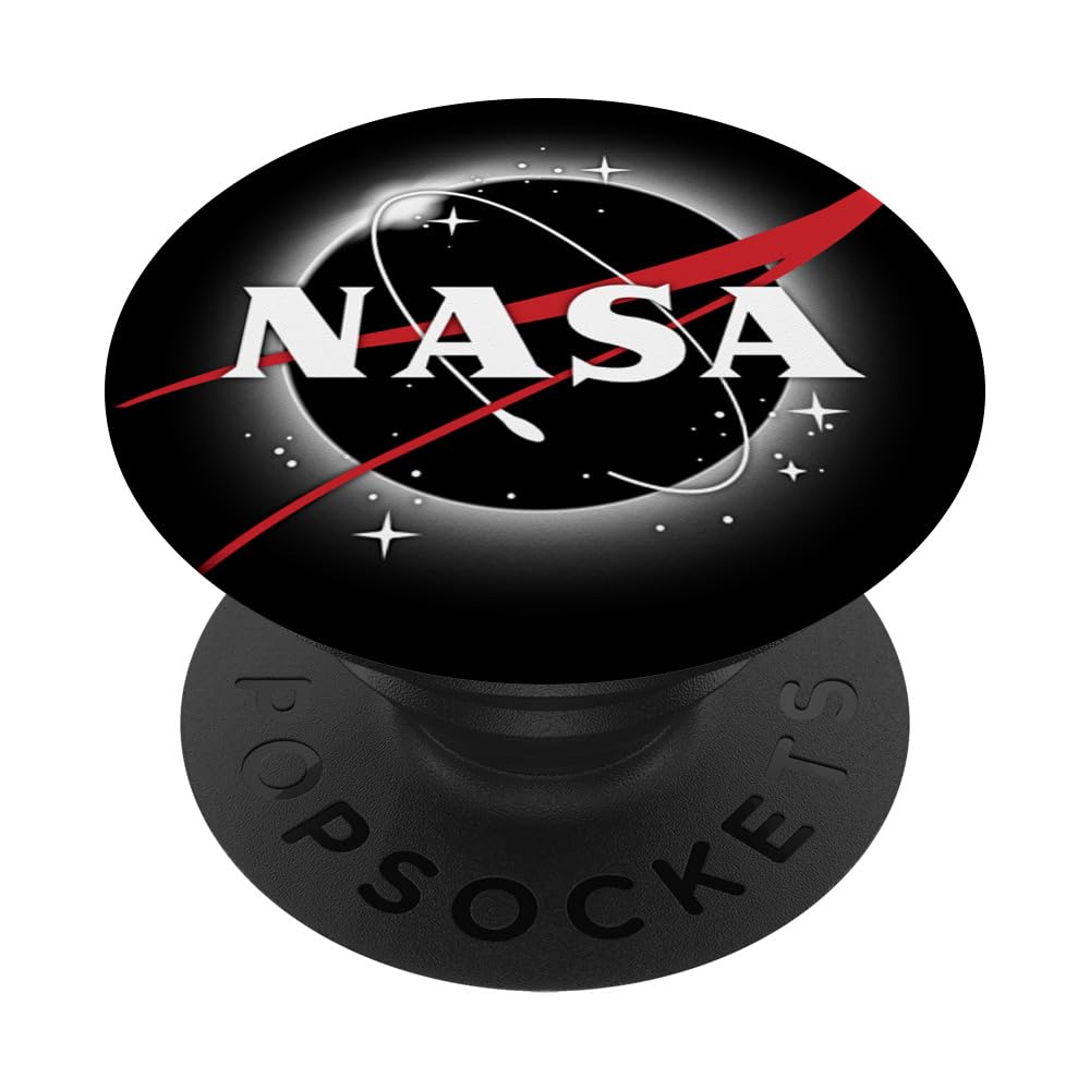 NASA Logo Total Solar Eclipse PopSockets PopGrip: Swappable Grip for Phones & Tablets PopSockets Adhesive PopGrip