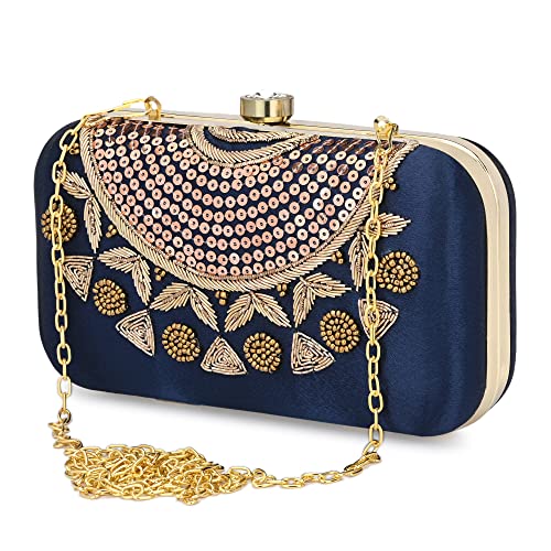 Image of For The Beautiful You Neck Embroidered Women's Clutch