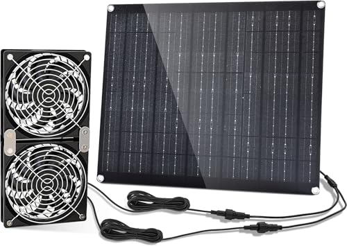 Solar Prowered Fan, 30W Solar Fan, Solar...