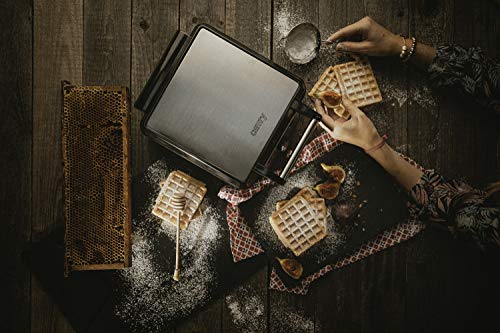 4er Waffeleisen | 1500 Watt | Waffelautomat | Paninigrill | Waffeltoaster | Waffle Maker | Elektrogrill | Wafflemaker – Bild 4
