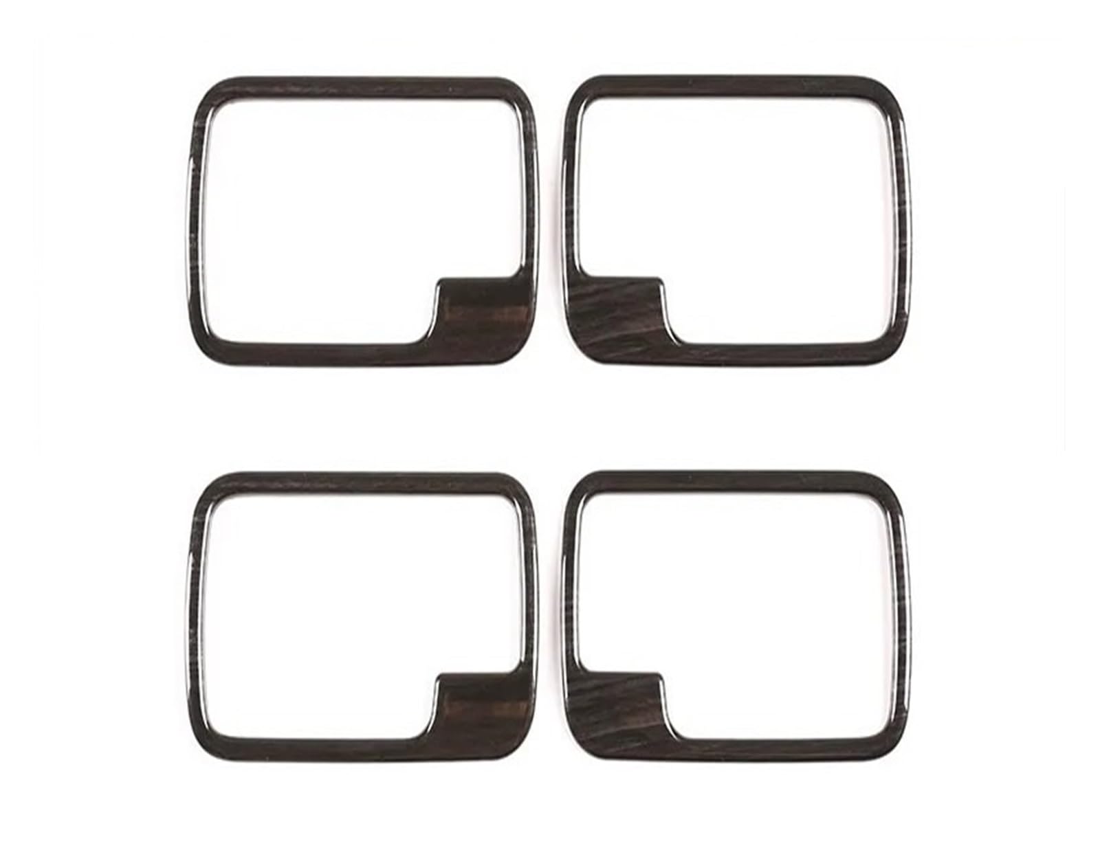 Interior Upgrade Car Interior Frame Decoration Sticker Car Accessories Black Wood Grain for Land for Rover for Discovery 3 LR3 2004-2009