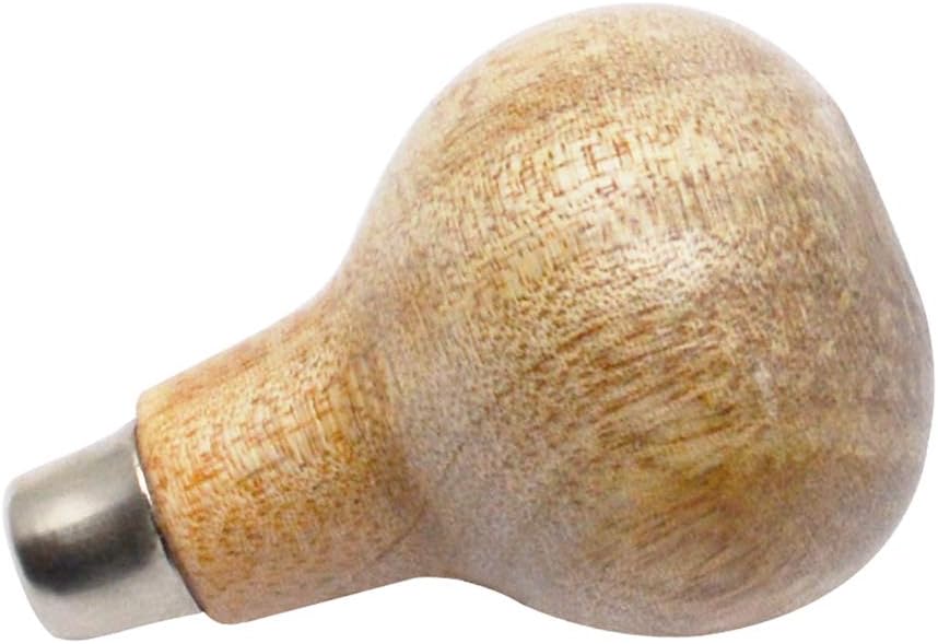 PMC Supplies LLC Hardwood Pear-Shaped Graver Handle Jewelry Making Engraving Tool Handle