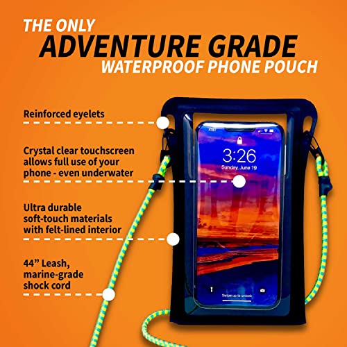 Stash7 1234 Waterproof Phone Pouch W/Long Lanyard | Ipx8 Adventure Grade Cellphone Dry Bag Case thumb #4